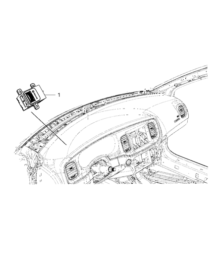 2012 Dodge Charger Module-Lighting Control Diagram for 4602892AC