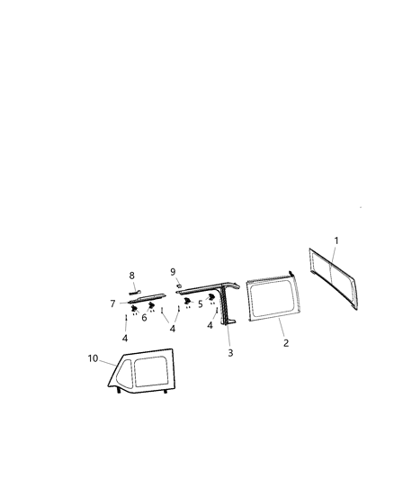 2021 Jeep Wrangler Convertible Top Diagram 4