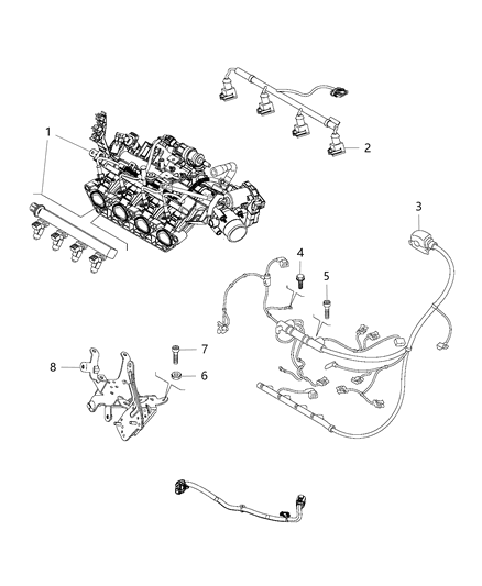 2018 Jeep Compass Wiring, Engine Diagram 1