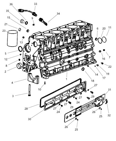 2000 Dodge Ram 2500 Cylinder Block Diagram 2