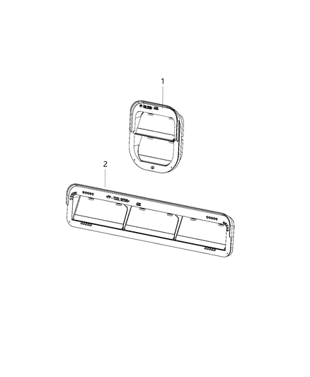 2021 Jeep Compass Air Duct Exhauster Diagram