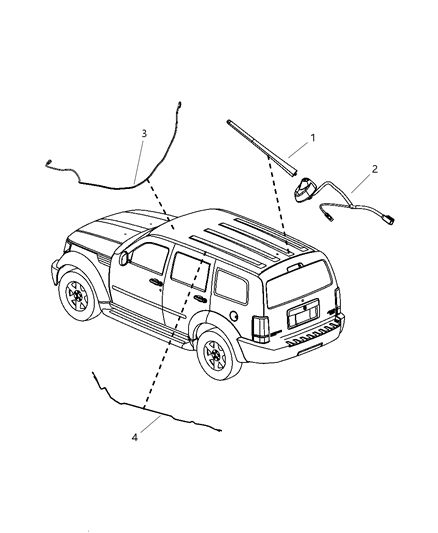 2008 Jeep Liberty Antenna Diagram