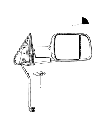 2010 Dodge Ram 1500 Lamps Outside Mirror Diagram