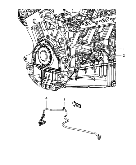2010 Chrysler Sebring Engine Cylinder Block Heater Diagram 4