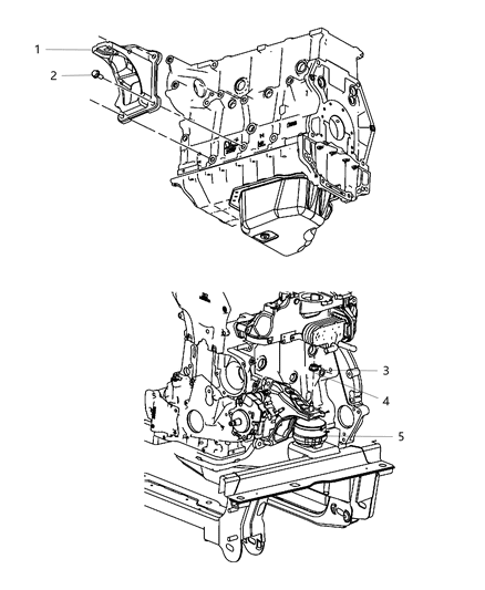 2008 Dodge Nitro Engine Mounting Diagram 1
