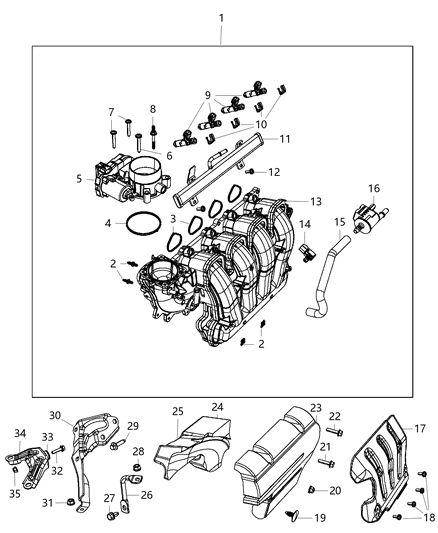 2014 Dodge Dart Intake Manifold Diagram 3