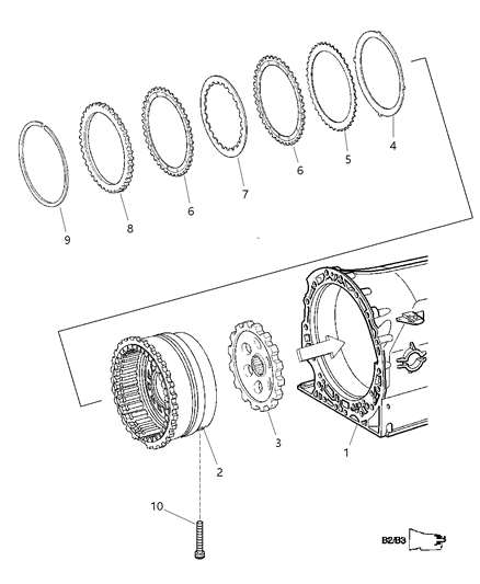 2005 Dodge Sprinter 3500 Multiple Disc Brake Diagram 2