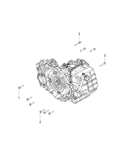 2018 Dodge Journey Mounting Bolts Diagram 2