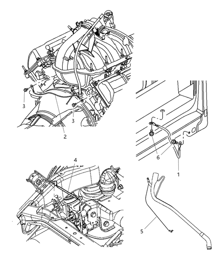 2011 Ram 2500 Strap-Ground Diagram for 5091094AA