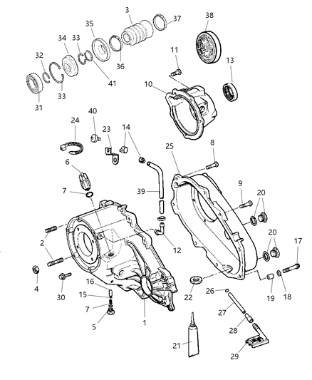 2003 Jeep Wrangler Filter-Vent Diagram for 52105882AA