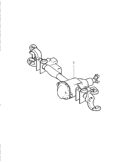 1997 Dodge Ram 2500 Front Axle Assembly Diagram