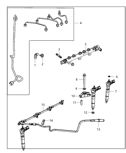2011 Jeep Wrangler Fuel Rail Diagram 1