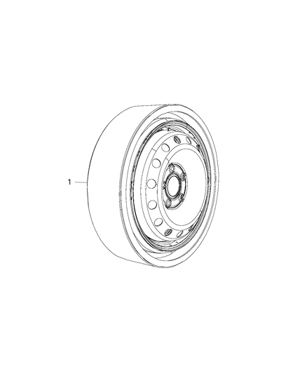 2017 Chrysler Pacifica Spare Tire Diagram