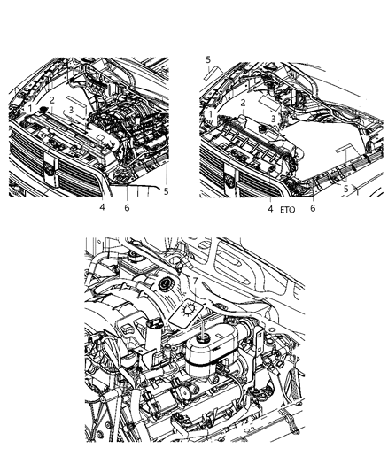 2010 Dodge Ram 3500 Engine Compartment Diagram