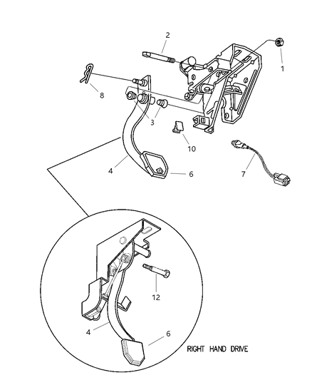 2001 Dodge Neon Clutch Pedal Diagram