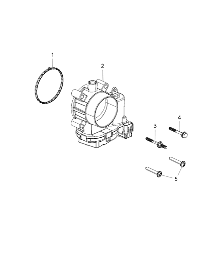 2021 Jeep Compass Throttle Body Diagram