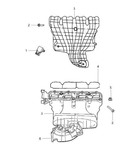 2013 Chrysler 200 Intake Manifold Diagram 2