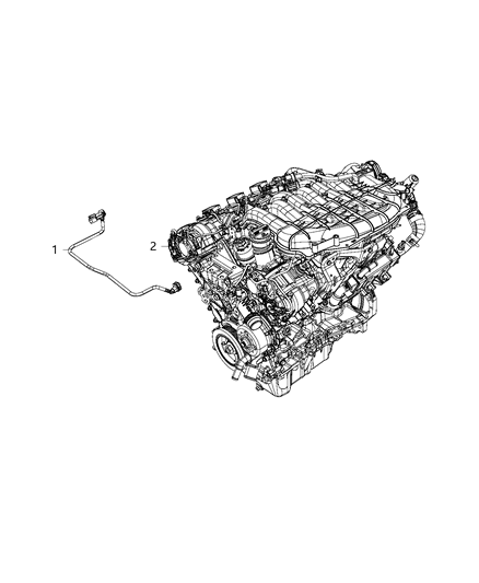 2018 Chrysler Pacifica Sensor, Fuel Pressure Sensor Diagram