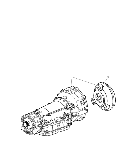 2007 Jeep Grand Cherokee Transmission Assembly Diagram 2