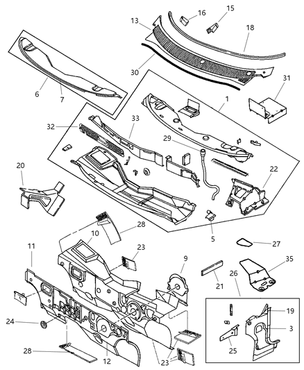 1997 Dodge Neon Screw-Round Head Diagram for 153922