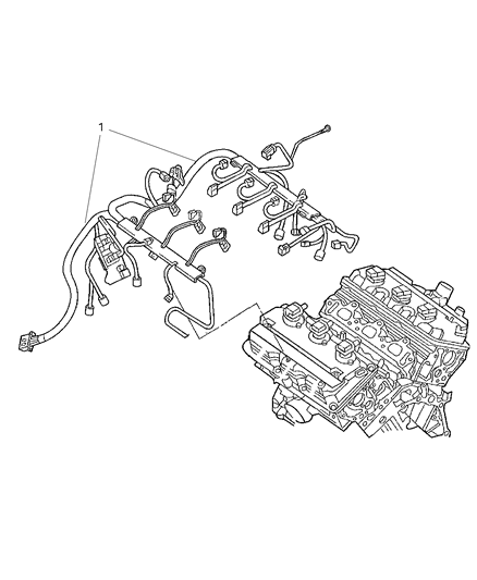 2004 Chrysler Pacifica Wiring-Engine Diagram for 4869831AE