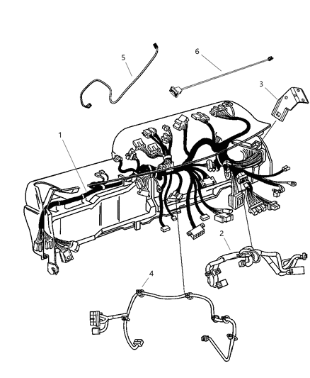 2011 Ram 3500 Wiring-Jumper Diagram for 68046566AA