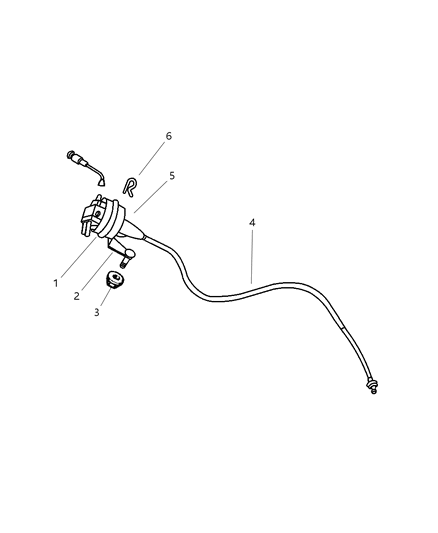 2002 Jeep Grand Cherokee Cable-Speed Control Diagram for 4854055AC