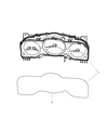 Diagram for 2012 Jeep Liberty Instrument Cluster - 68141083AA