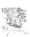 Diagram for Jeep Grand Cherokee Fuel Tank Skid Plate - 52090274AF