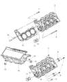 Diagram for 2010 Jeep Liberty Cylinder Head - 53020987AD