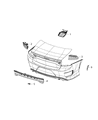 Diagram for Dodge Charger Tail Light - 68474280AA