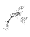 Diagram for Jeep Steering Column - 5156071AI
