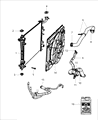 Diagram for 2011 Jeep Grand Cherokee Air Duct - 68147604AA