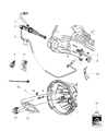 Diagram for Jeep Clutch Slave Cylinder - 52060133AD