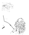 Diagram for 2015 Ram 1500 Shift Cable - 68092063AC