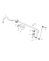 Diagram for 2019 Chrysler Pacifica Sway Bar Link - 68313384AA