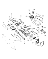 Diagram for Chrysler 300 Center Console Base - 68270656AD