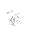 Diagram for 2020 Jeep Compass Starter Motor - 56029786AA