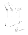 Diagram for 2012 Dodge Dart Antenna Cable - 5064793AB