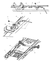 Diagram for 1999 Chrysler Town & Country Parking Brake Cable - 4683286AB