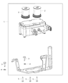 Diagram for 2015 Jeep Cherokee Fuel Filter - 68110234AB