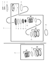 Diagram for 2006 Jeep Liberty Needle Bearing - 4799936AB