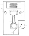 Diagram for Dodge Caliber Rod Bearing - 4884911AB