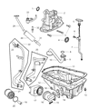 Diagram for Dodge Neon Transmission Oil Cooler Hose - 4884297AD