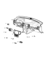 Diagram for 2021 Jeep Grand Cherokee A/C Switch - 68333929AC