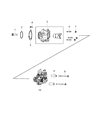 Diagram for Ram ProMaster 2500 Fuel Pump Gasket - 68172836AA