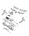 Diagram for Ram ProMaster 2500 Air Intake Coupling - 68169309AA