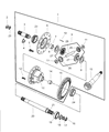 Diagram for Chrysler New Yorker Differential Bearing - 4539879