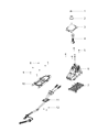 Diagram for Jeep Renegade Shift Cable - 68263860AA