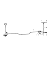 Diagram for Ram 1500 Sway Bar Link - V8041718AC